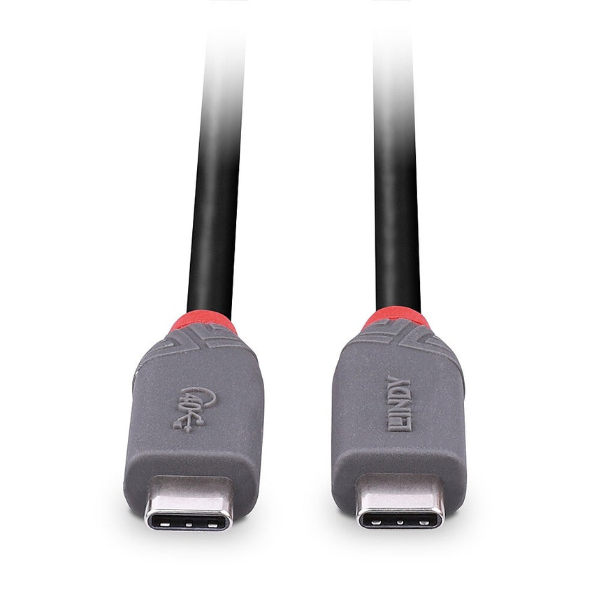 Lindy 0.8m USB 4 C to C cable, 40Gbit/s, Anthra Line
