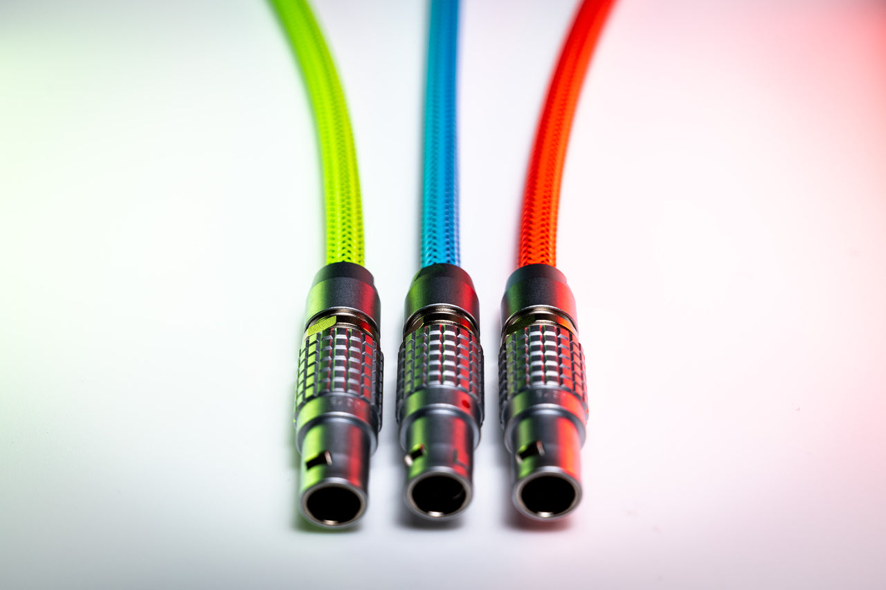 Color Code Lemo Cables Length The Original - non-coiled LEMO® cable – Keebstuff Kabelmanufaktur